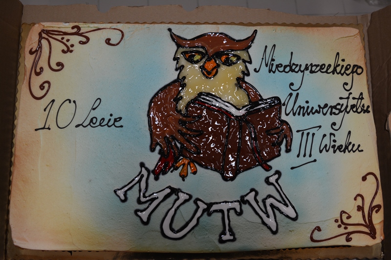 Ilustracja do informacji: Międzyrzecki Uniwersytet III Wieku świętował swoje 10-lecie