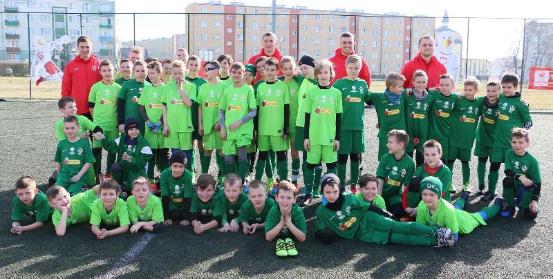 Ilustracja do informacji: Towarzyski sprawdzian Akademii Młodych Orłów