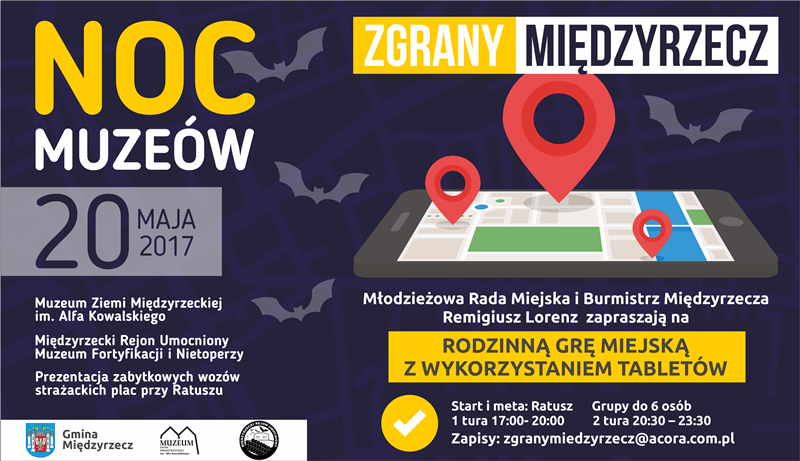 Ilustracja do informacji: Zagraj w grę miejską „Zgrany Międzyrzecz”