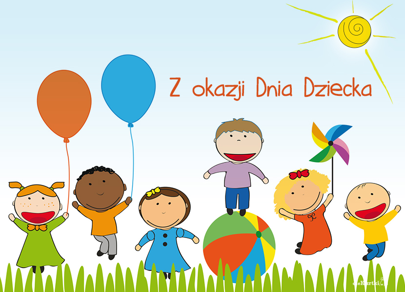 Ilustracja do informacji: Życzenia z okazji Dnia Dziecka