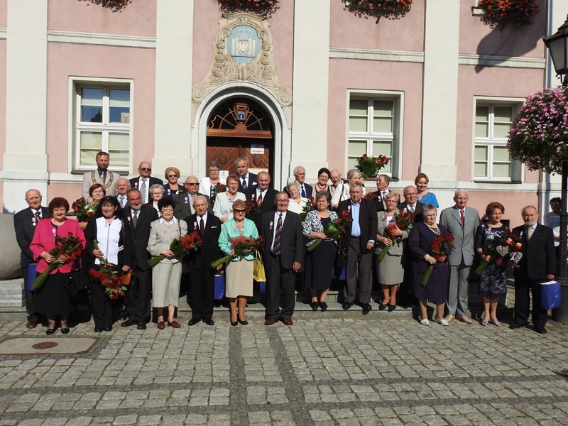 Ilustracja do informacji: Wrześniowe Złote i Diamentowe Gody w ratuszu