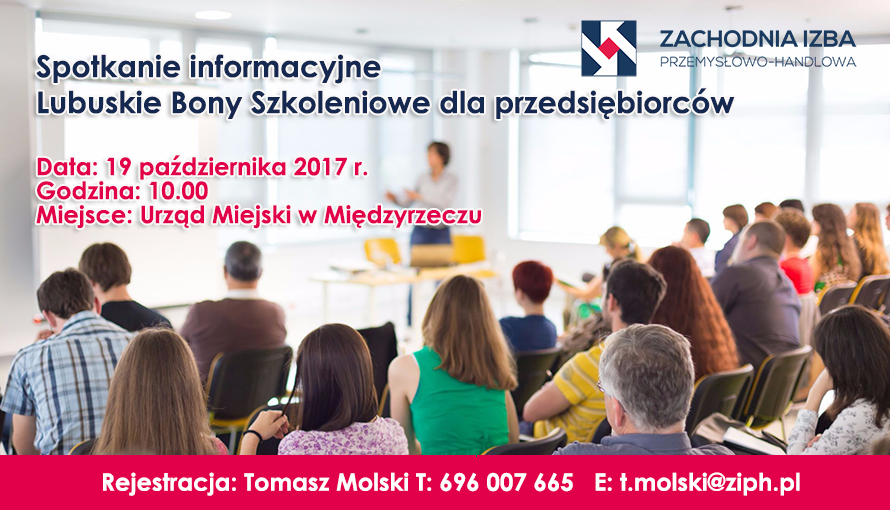 Ilustracja do informacji: Spotkanie informacyjne - Lubuskie Bony Szkoleniowe dla Przedsiębiorców