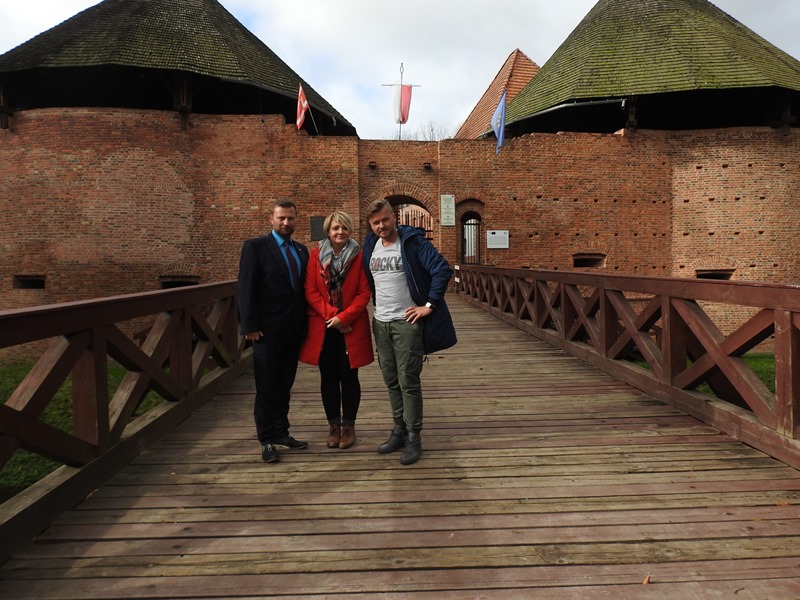 Ilustracja do informacji: Jakub Porada z wizytą w Międzyrzeczu