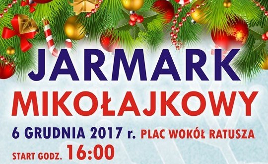 Ilustracja do informacji: Burmistrz Międzyrzecza Remigiusz Lorenz zaprasza na Jarmark Mikołajkowy