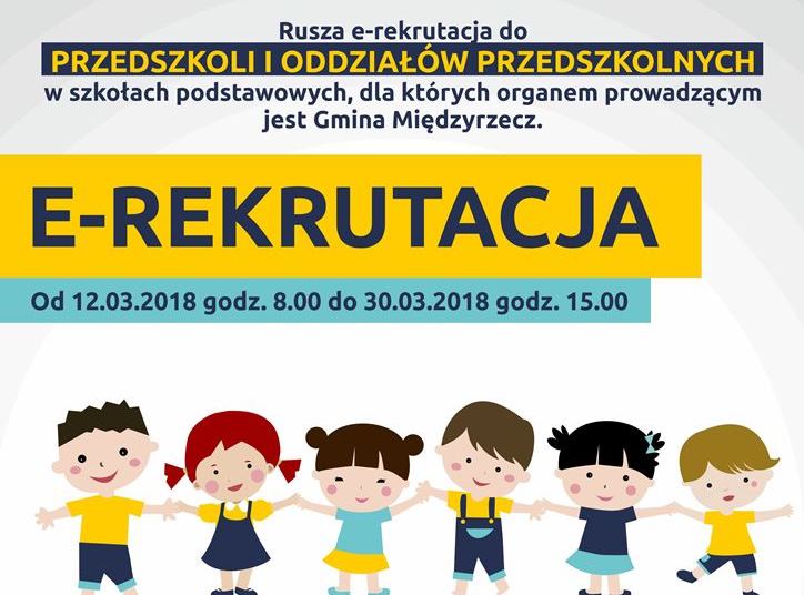 Ilustracja do informacji: UWAGA RODZICE! Rusza e-rekrutacja do przedszkoli i oddziałów przedszkolnych