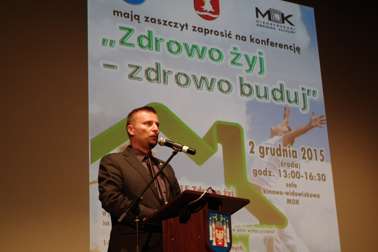 Ilustracja do informacji: O zdrowym życiu i budowaniu w Międzyrzeczu