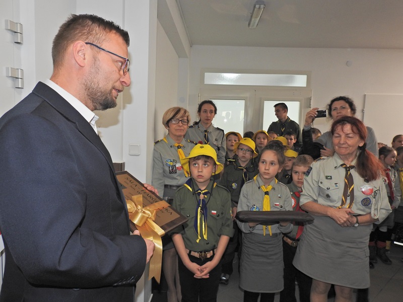 Ilustracja do informacji: Międzyrzeccy harcerze mają własną harcówkę