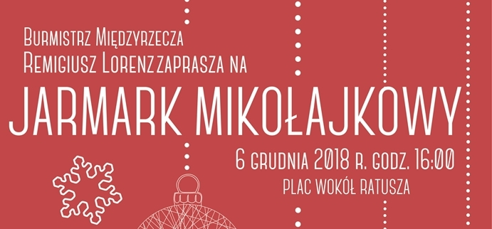 Ilustracja do informacji: Jarmark Mikołajkowy tuż tuż