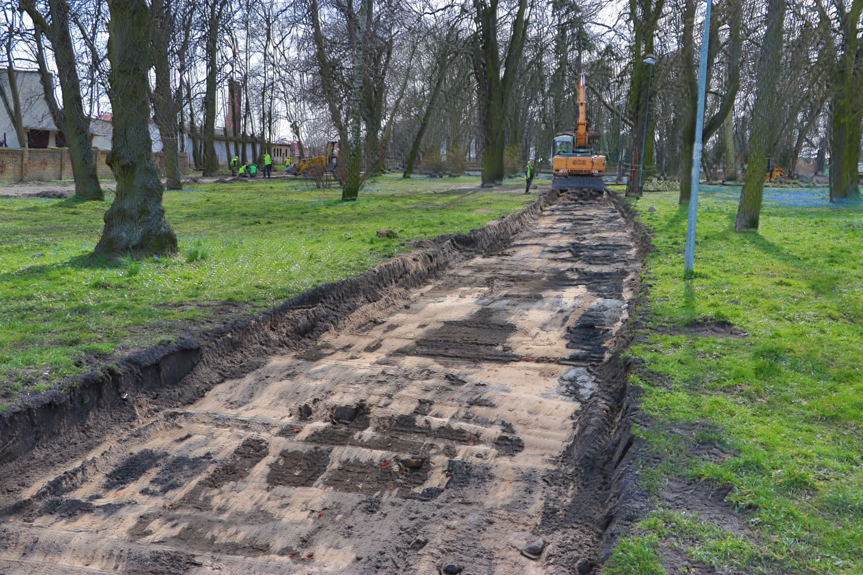 Ilustracja do informacji: Park już niebawem zazieleni się i wypięknieje