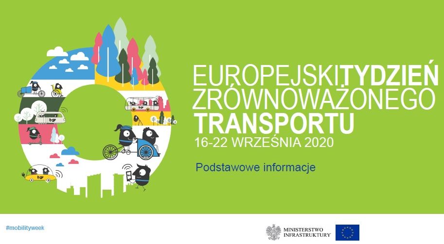 Ilustracja do informacji: Europejski Tydzień Zrównoważonego Transportu