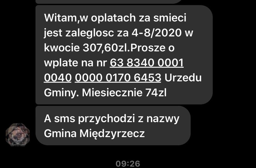 Ilustracja do informacji: Uwaga! Oszuści podszywają się pod Urząd Miejski i próbują wyłudzić pieniądze od mieszkańców