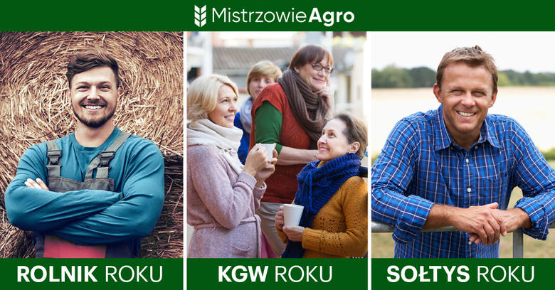 Ilustracja do informacji: Nasi sołtysi w plebiscycie „Mistrzowie Agro - Sołtys Roku”