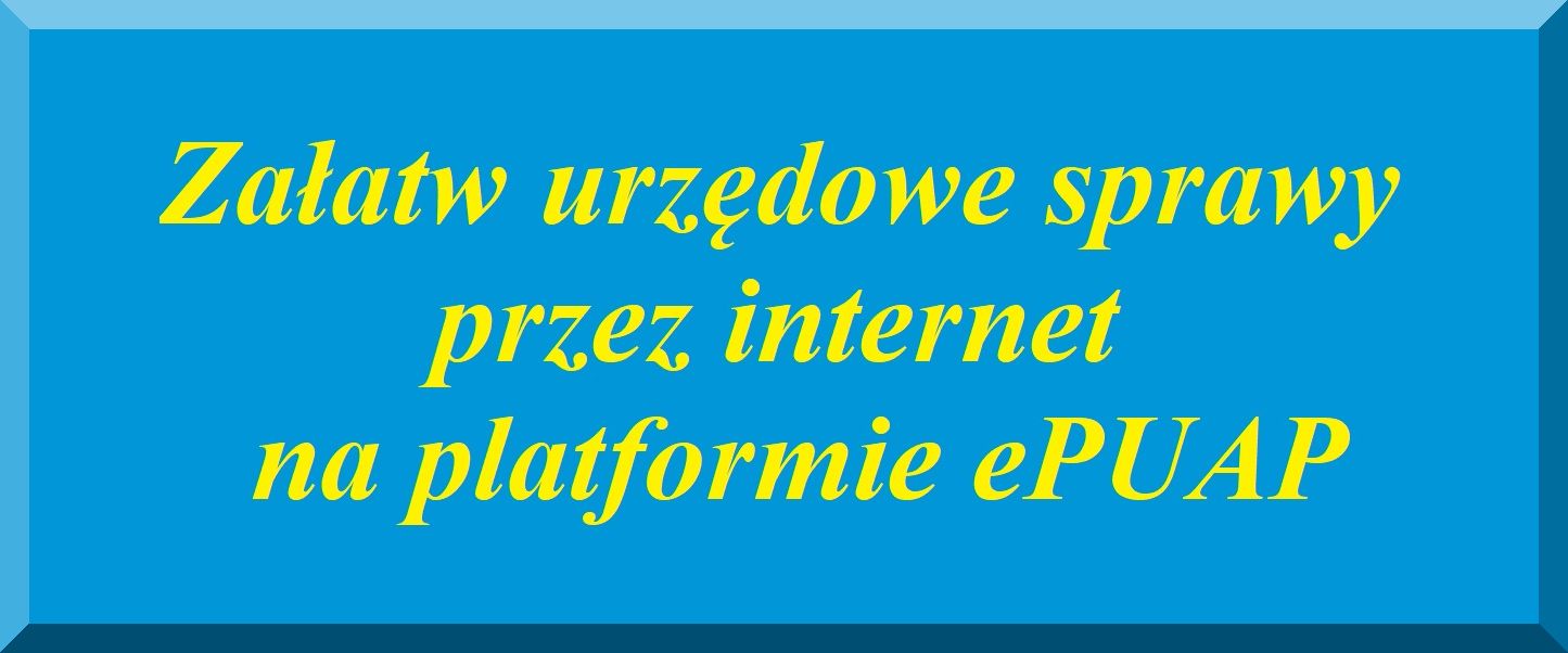 Ilustracja do informacji: Załatw sprawy urzędowe przez internet na ePUAP