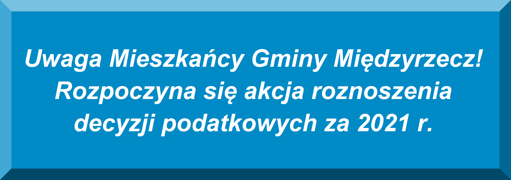 Ilustracja do informacji: Rusza akcja roznoszenia decyzji podatkowych na 2021 rok