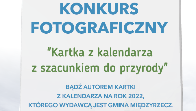 Ilustracja do informacji: Konkurs fotograficzny „Kartka z kalendarza z szacunkiem do przyrody” 