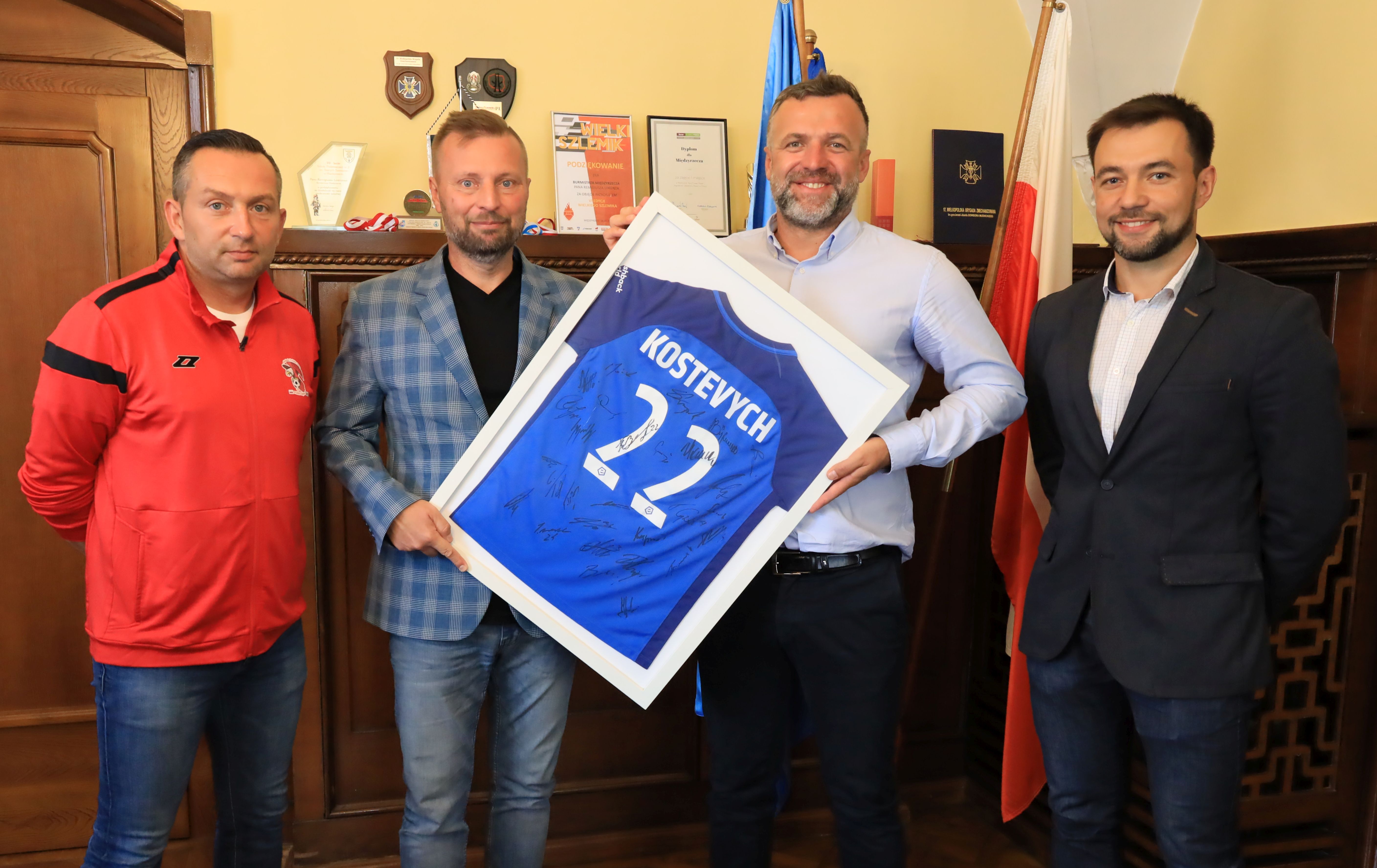 Ilustracja do informacji: Z Międzyrzecza do poznańskiego Lecha