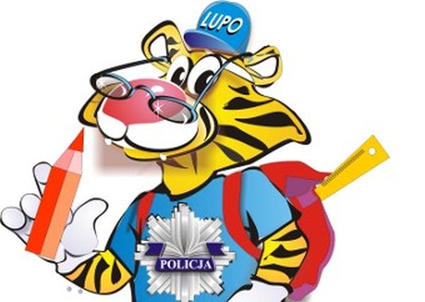 Ilustracja do informacji: Konkurs plastyczny „Policjant w oczach dziecka”