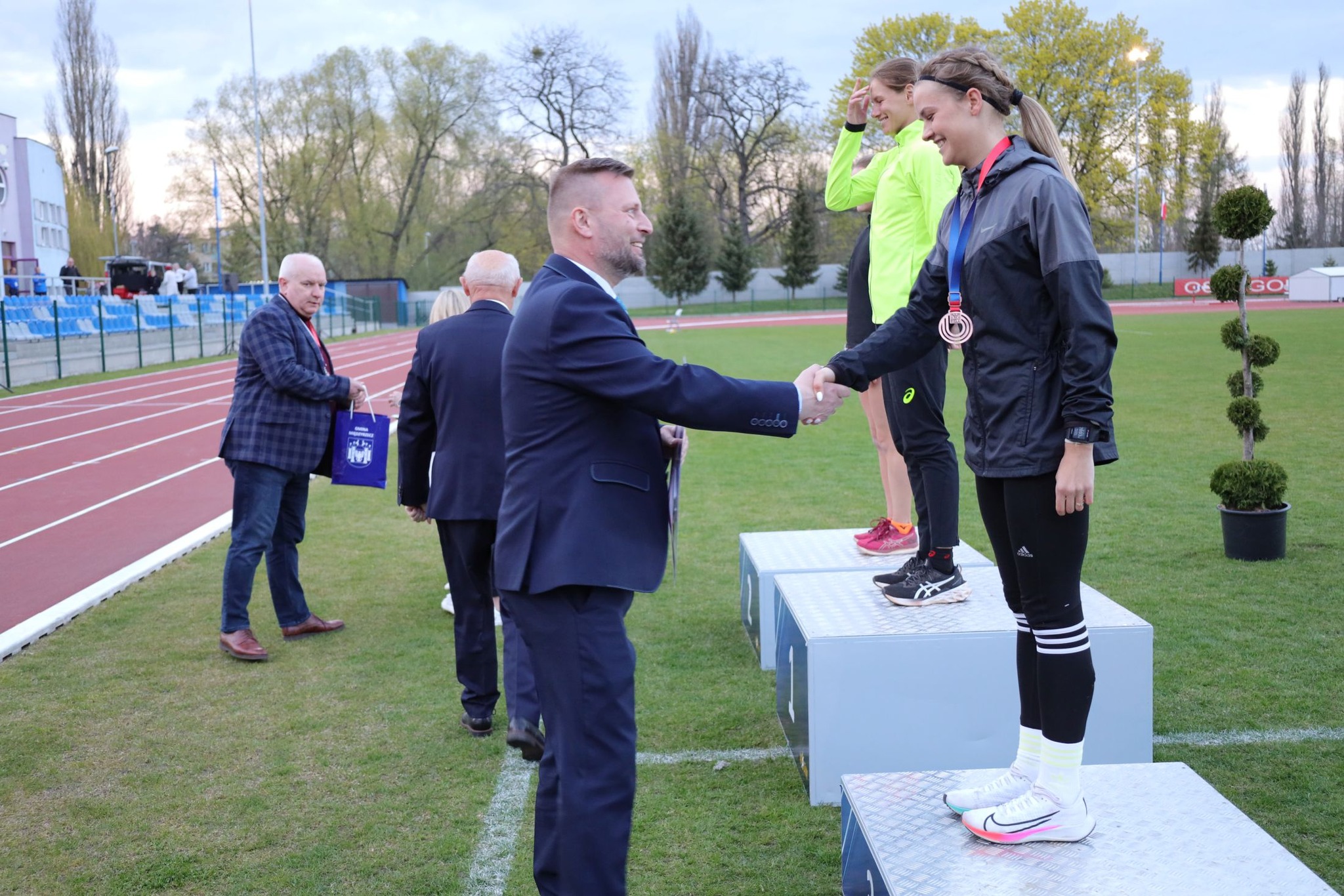 Ilustracja do informacji: Międzyrzecz był biegową stolicą Polski