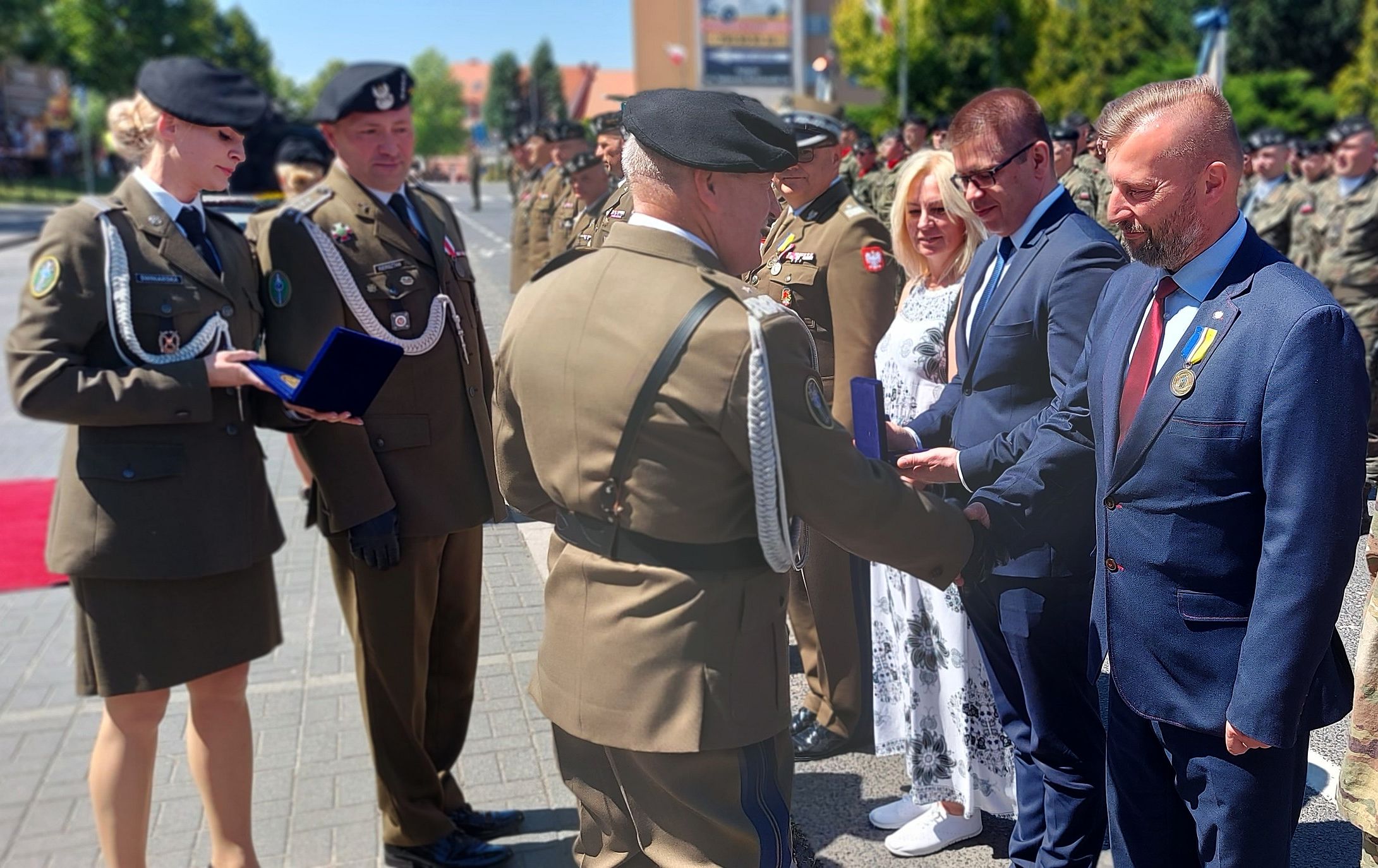 Ilustracja do informacji: Wojskowe święto z cywilnymi akcentami