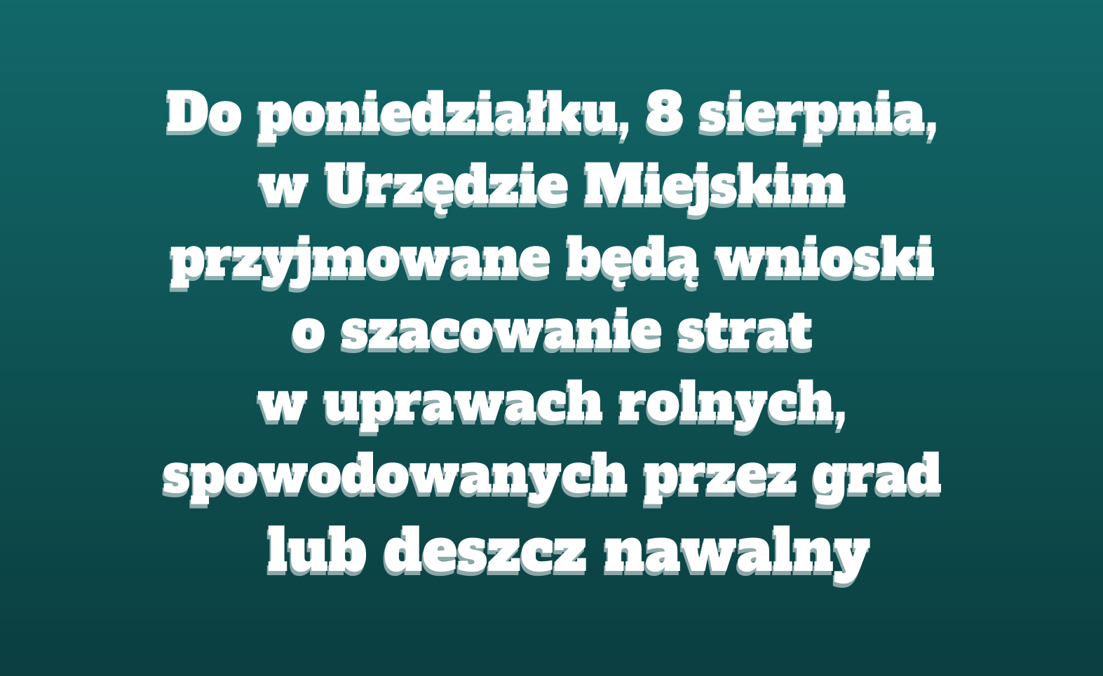 Ilustracja do informacji: Uwaga: Ważna informacja dla Rolników! 