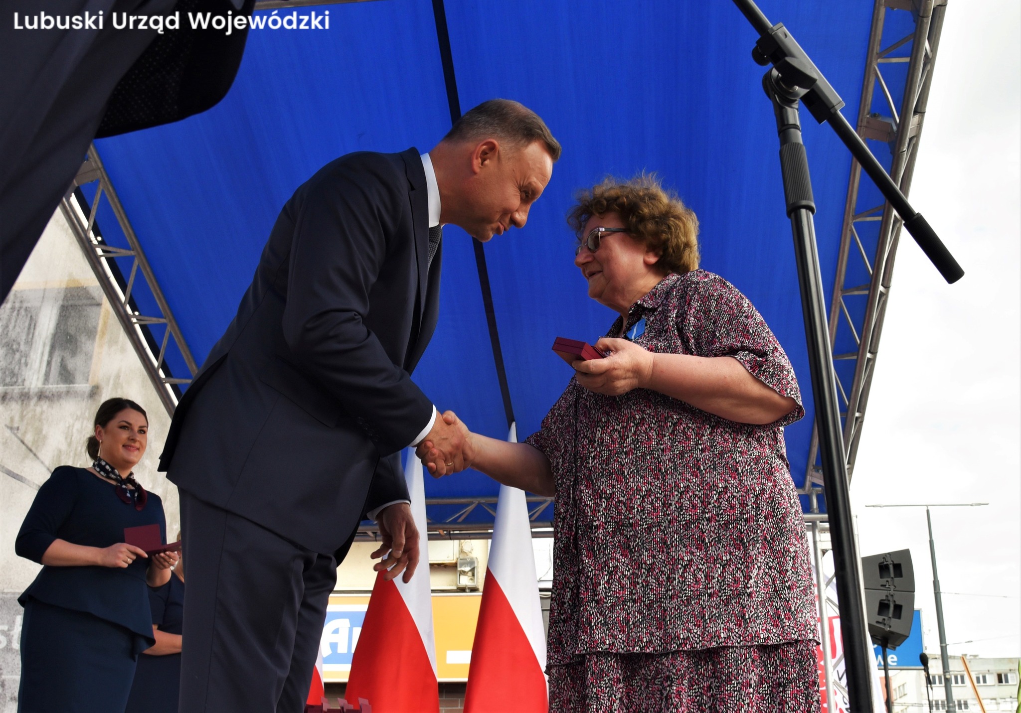 Ilustracja do informacji: Prestiżowy medal dla międzyrzeczanki Hanny Augustyniak