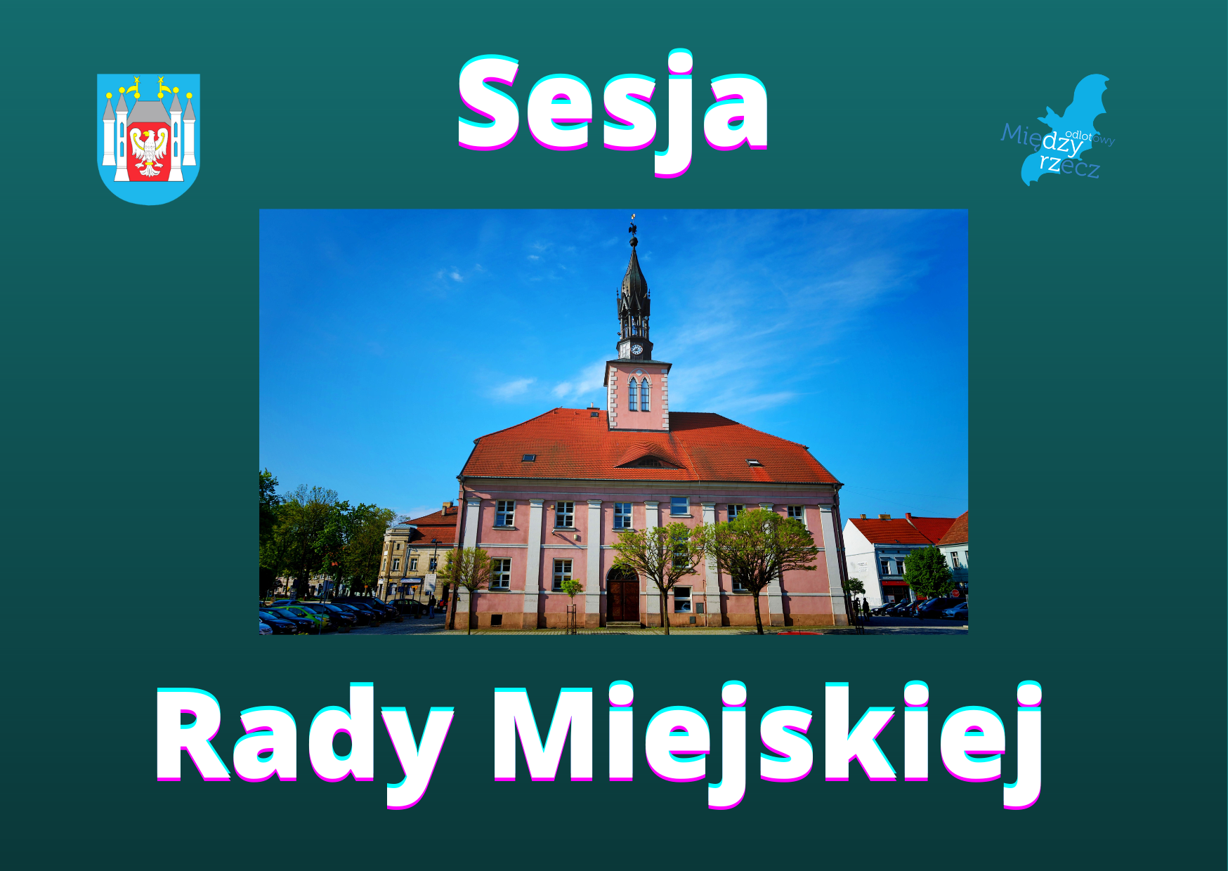 Ilustracja do informacji: Informacja o sesji Rady Miejskiej