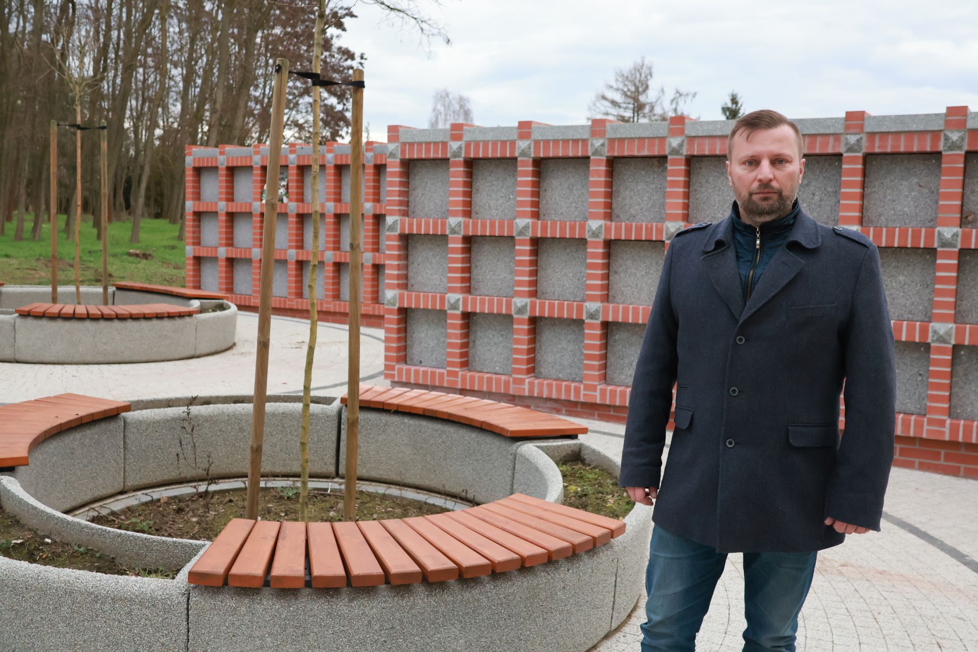 Ilustracja do informacji: Zakończył się kolejny etap rozbudowy kolumbarium