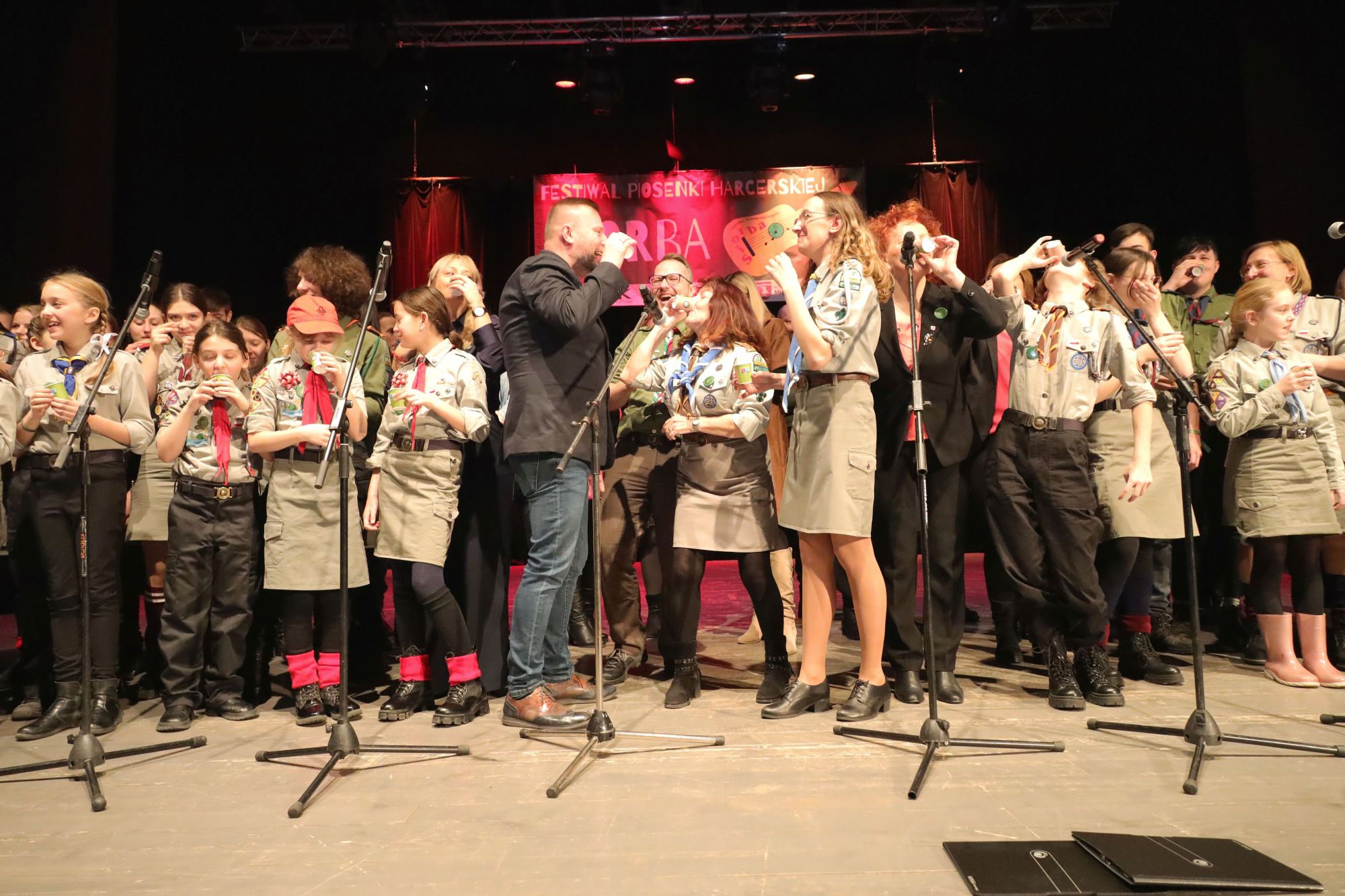 Ilustracja do informacji: W harcerskich rytmach 