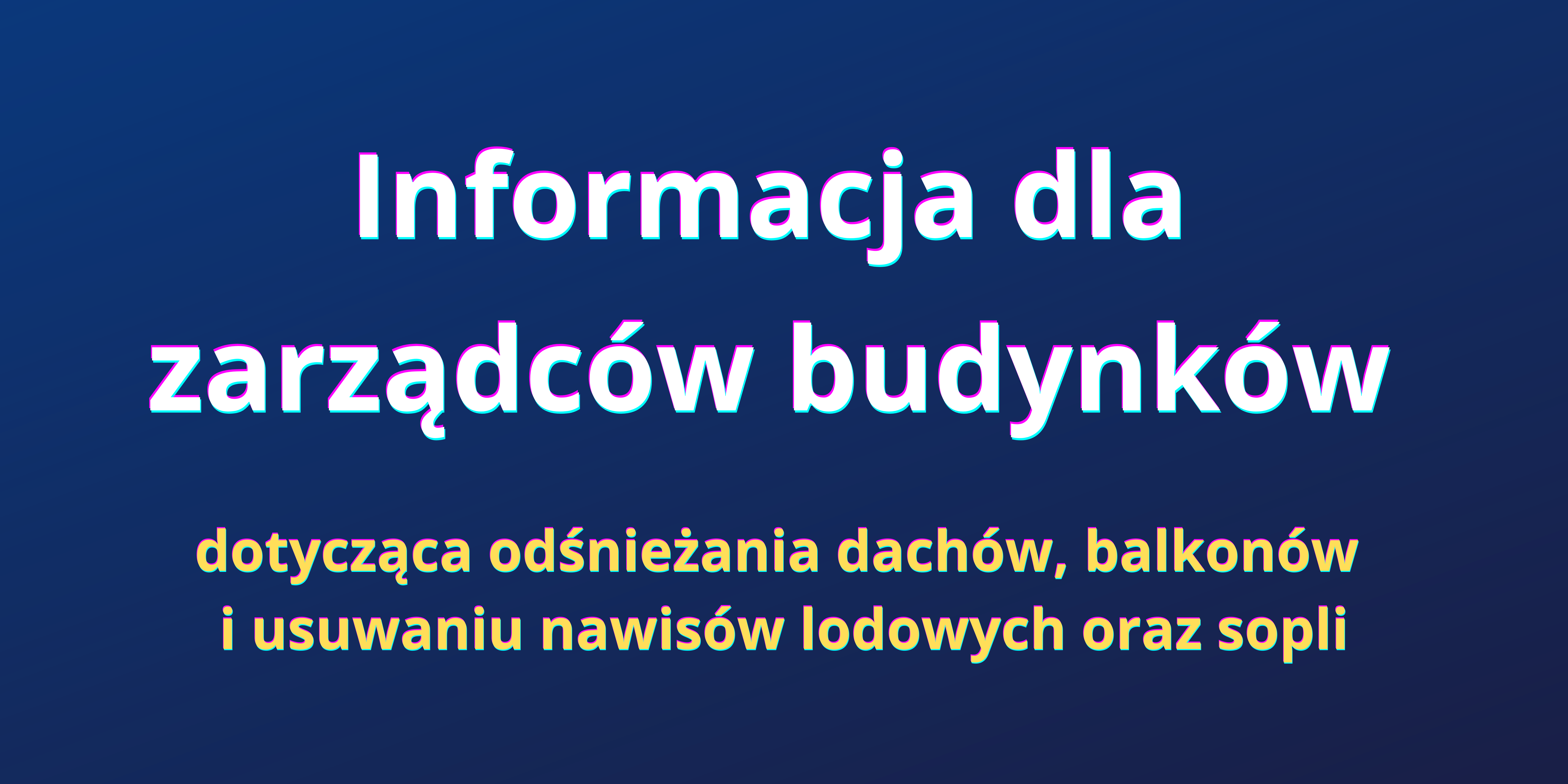 Ilustracja do informacji: Komunikat Głównego Inspektora Nadzoru Budowlanego