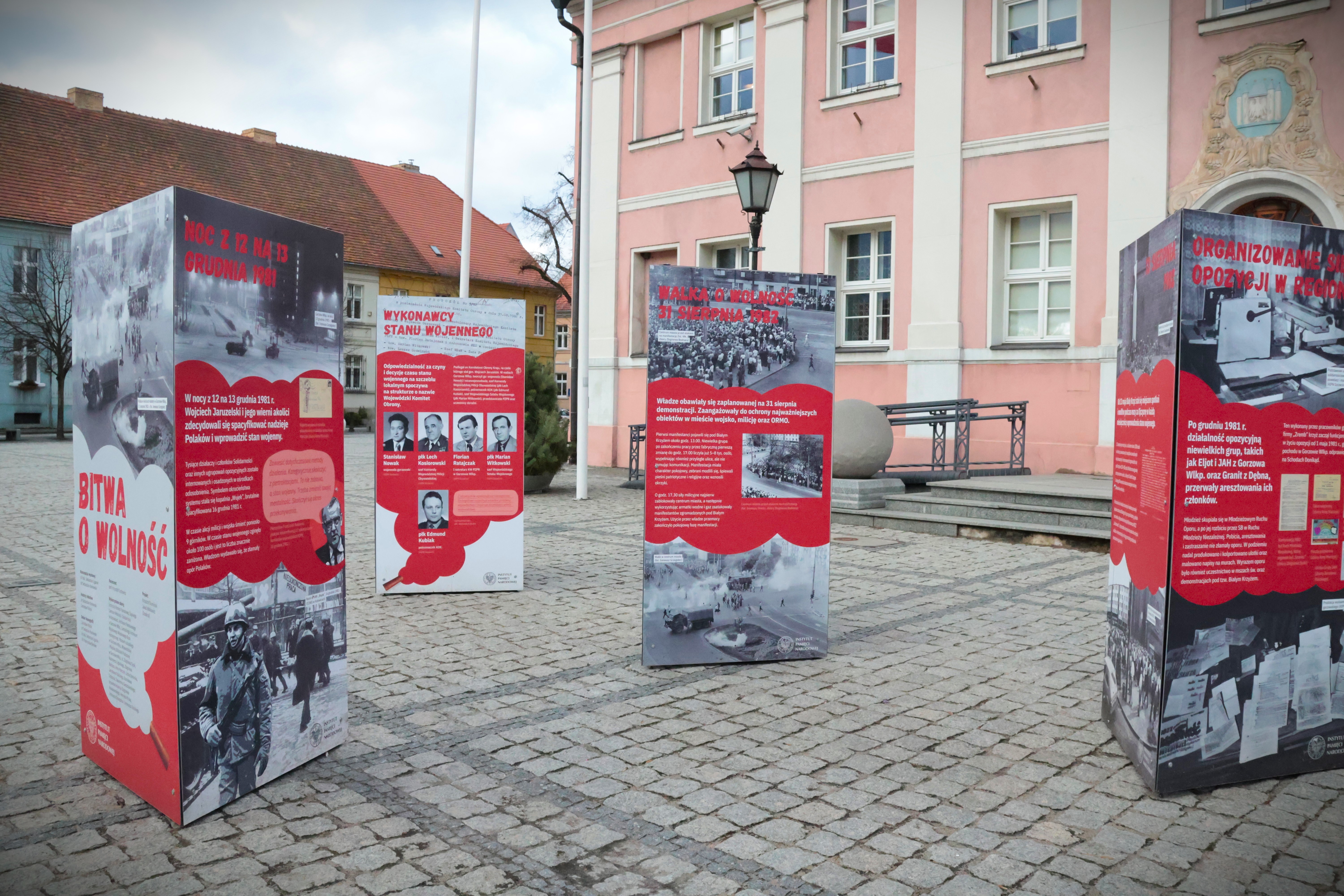 Ilustracja do informacji: Wystawa przed ratuszem