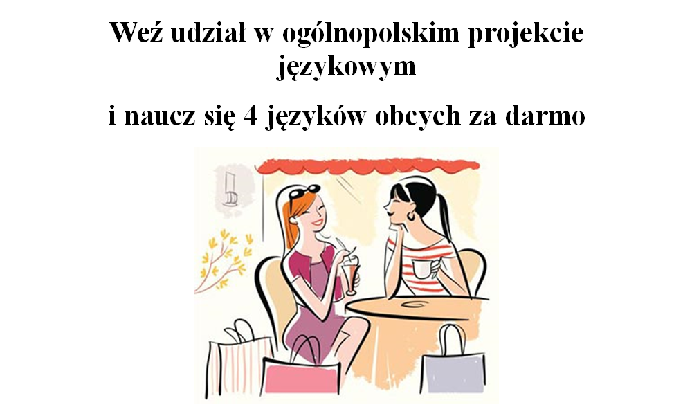 Ilustracja do informacji: Darmowa nauka języków obcych 