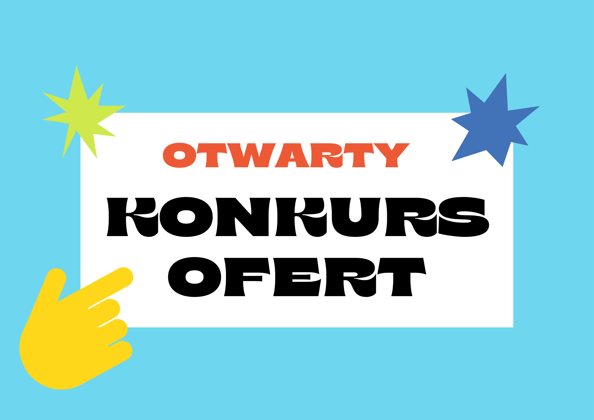 Ilustracja do informacji: Otwarty konkurs ofert 