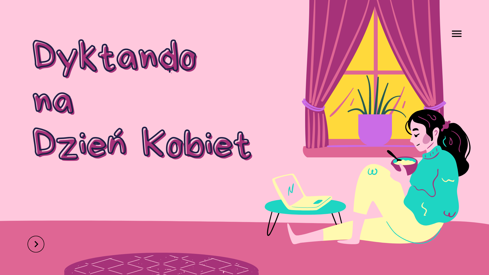 Ilustracja do informacji: Dyktando z okazji Dnia Kobiet