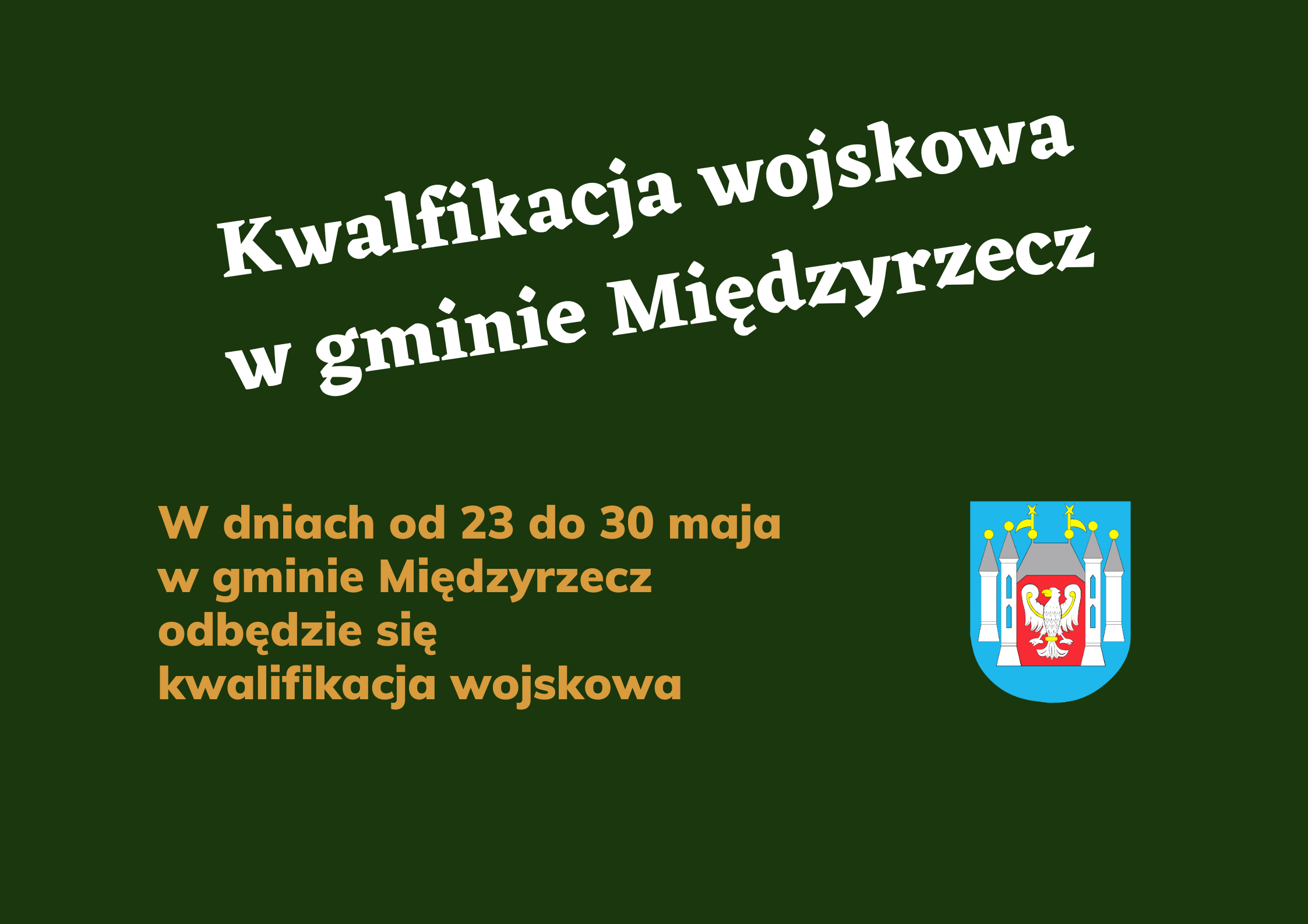 Ilustracja do informacji: Kwalifikacja wojskowa 