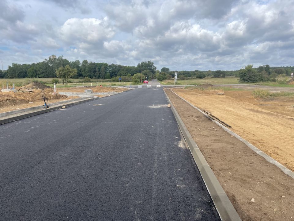 Ilustracja do informacji: Droga do nowego Parku Przemysłowego już gotowa