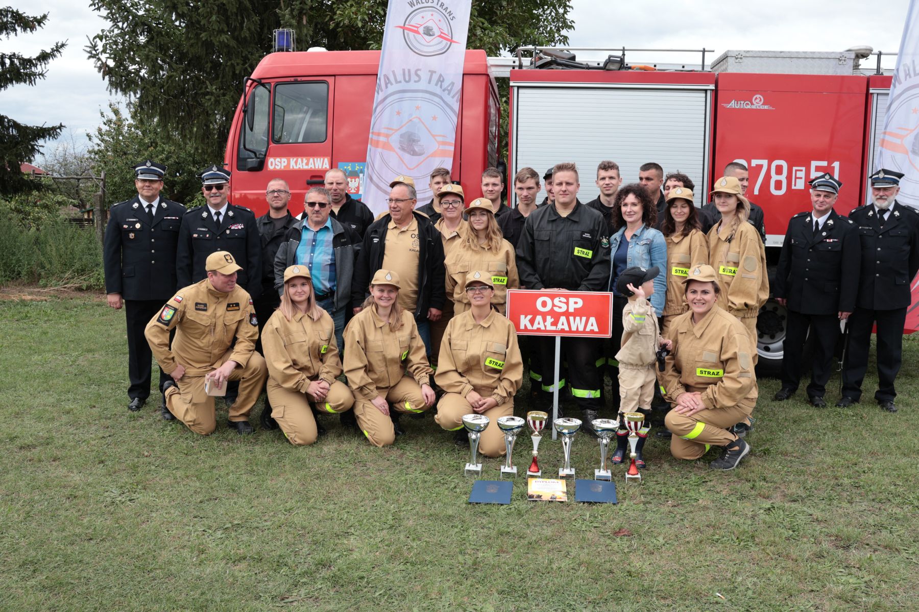 Ilustracja do informacji: Podwójny sukces naszych strażaków 