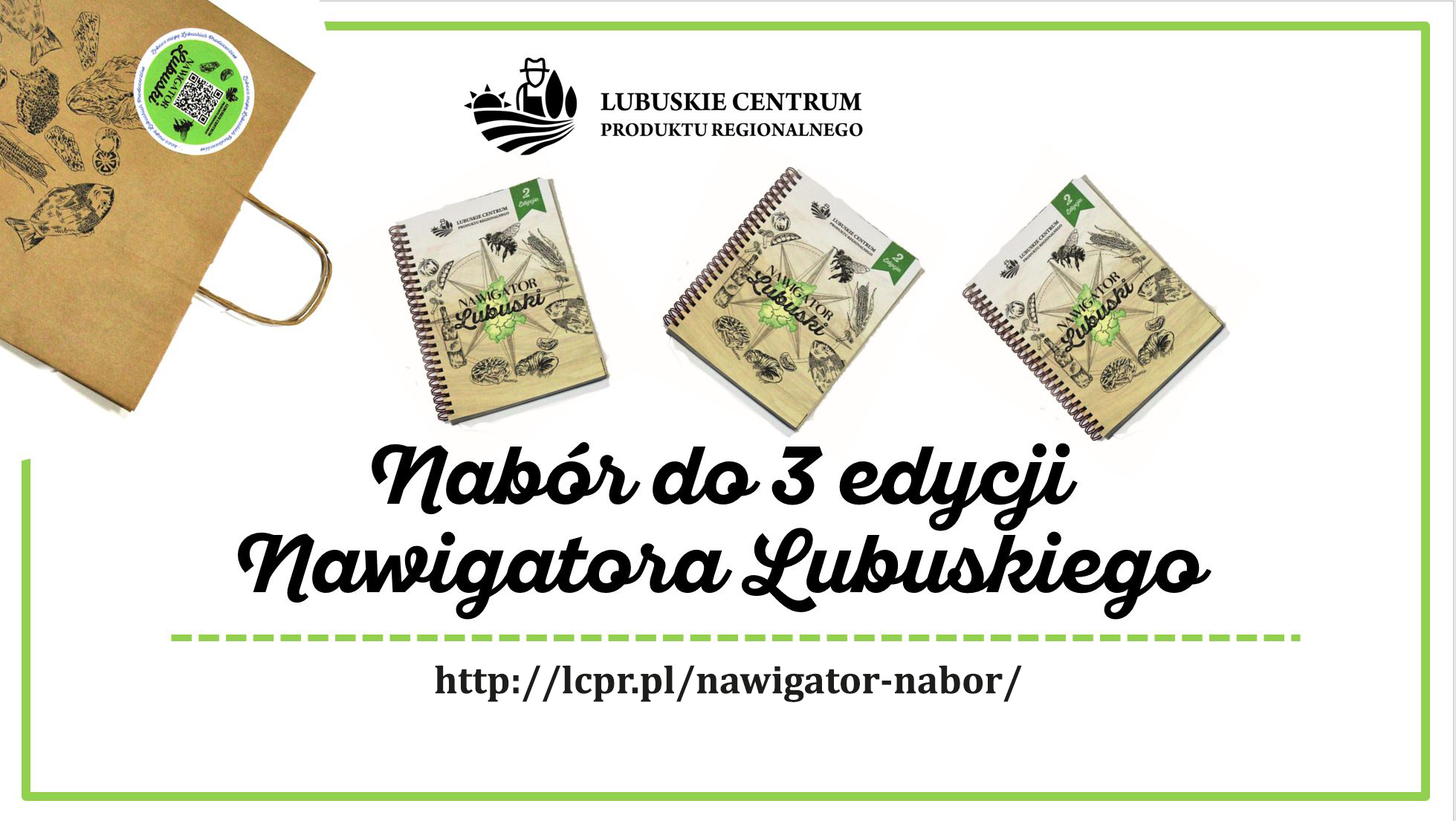Ilustracja do informacji: Ruszył nabór do 3 edycji mapy lubuskich producentów - Nawigator Lubuski!