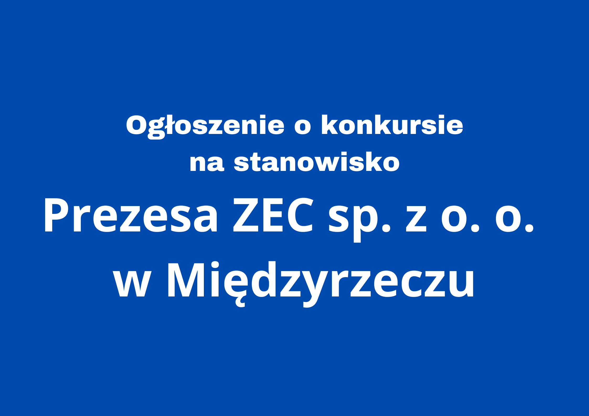 Ilustracja do informacji: Ogłoszenie o konkursie