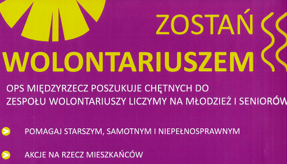 Ilustracja do informacji: Zostań Wolontariuszem!