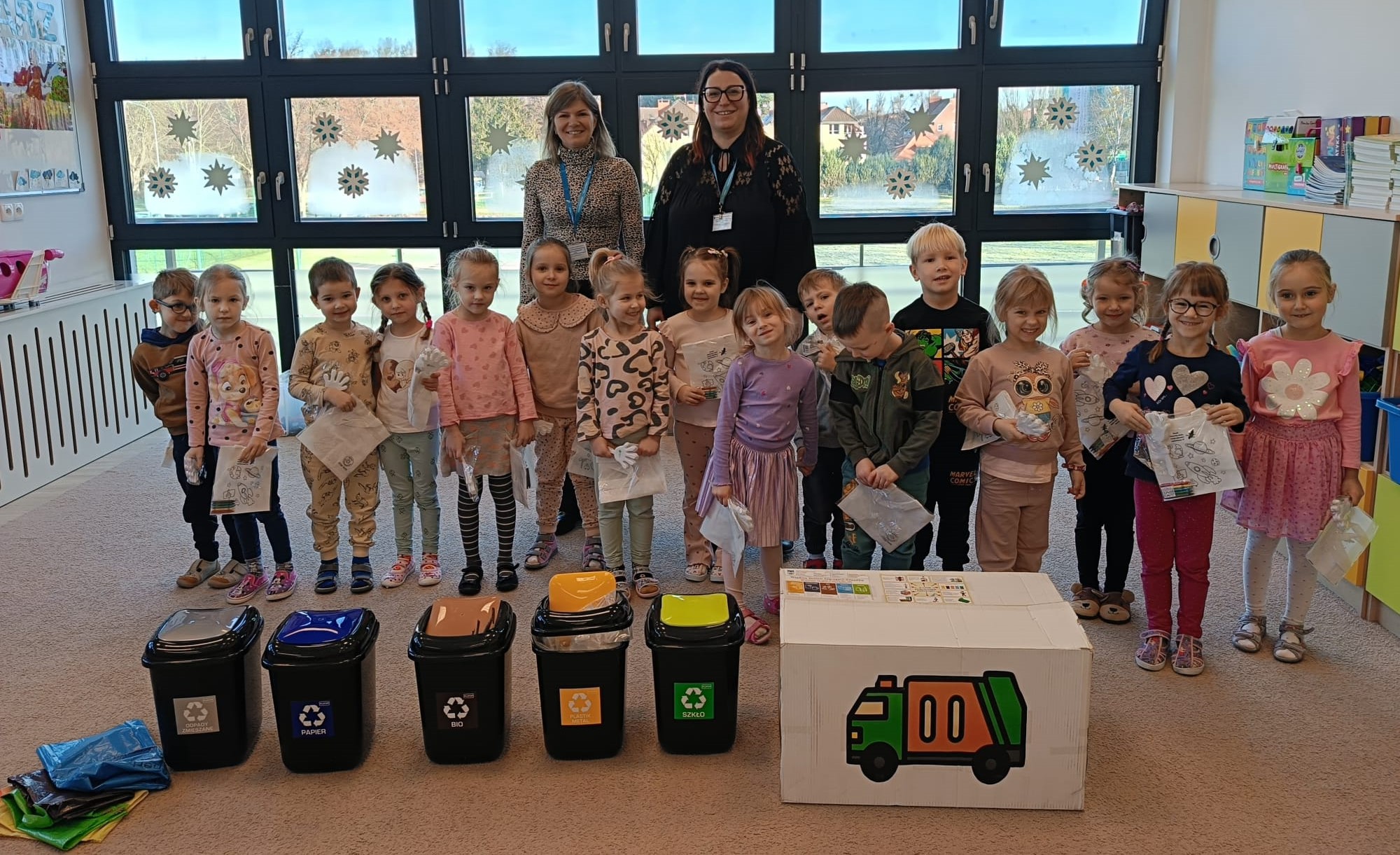 Ilustracja do informacji: Maluchy dbają o środowisko