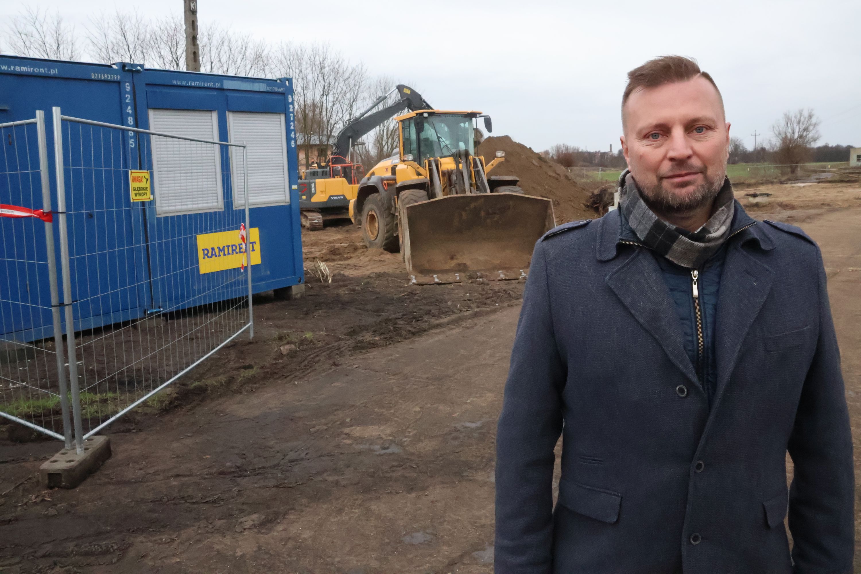 Ilustracja do informacji: Ruszyła budowa bloku wielorodzinnego ze żłobkiem