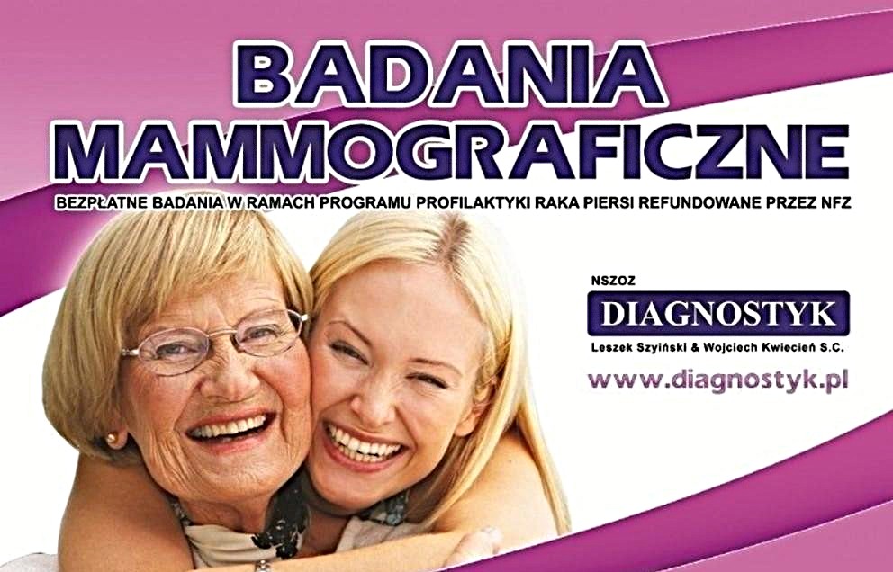 Ilustracja do informacji: Bezpłatne badania mammograficzne w Międzyrzeczu