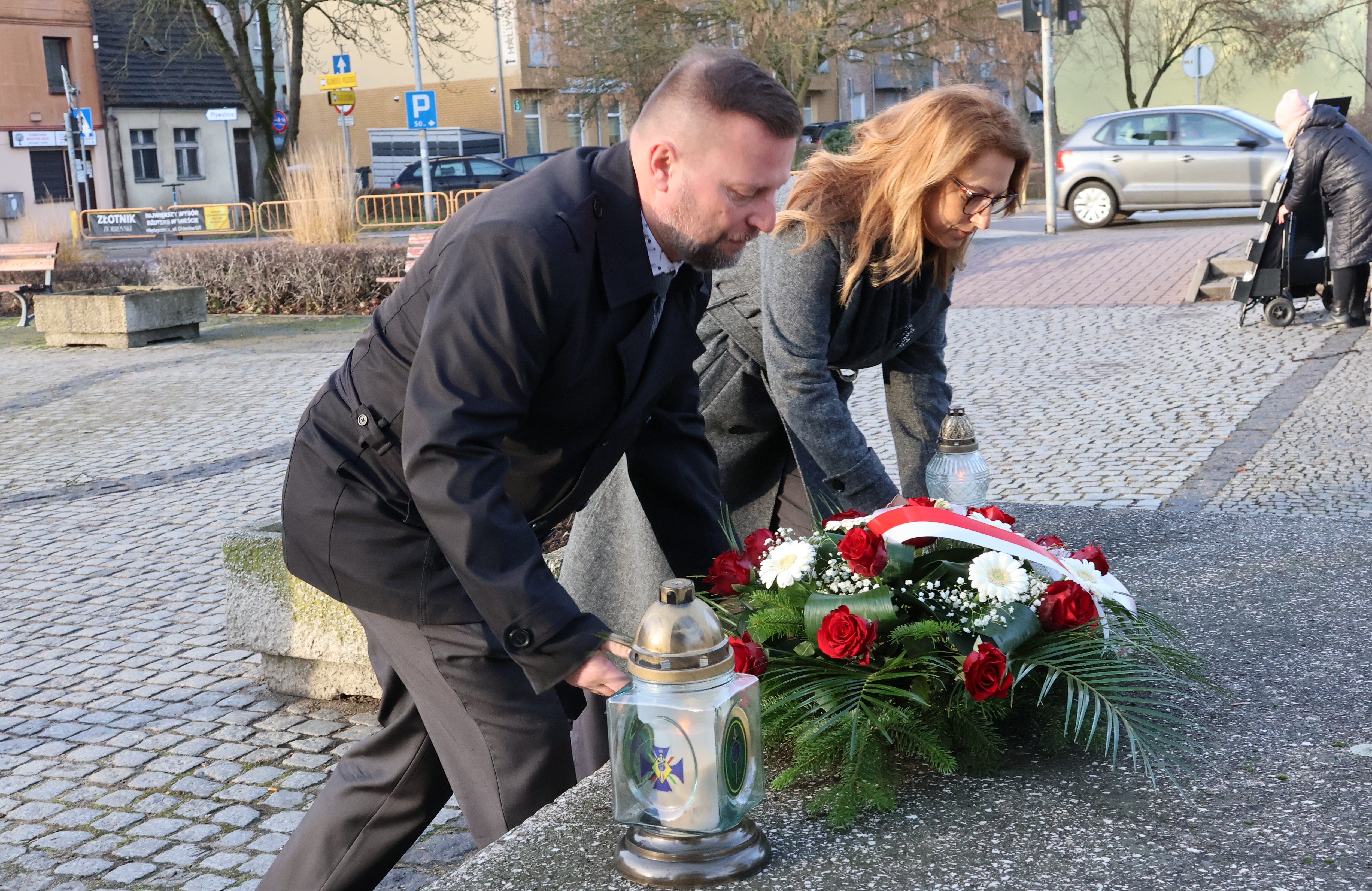 Ilustracja do informacji: Władze Międzyrzecza pamiętały o ważnej rocznicy 