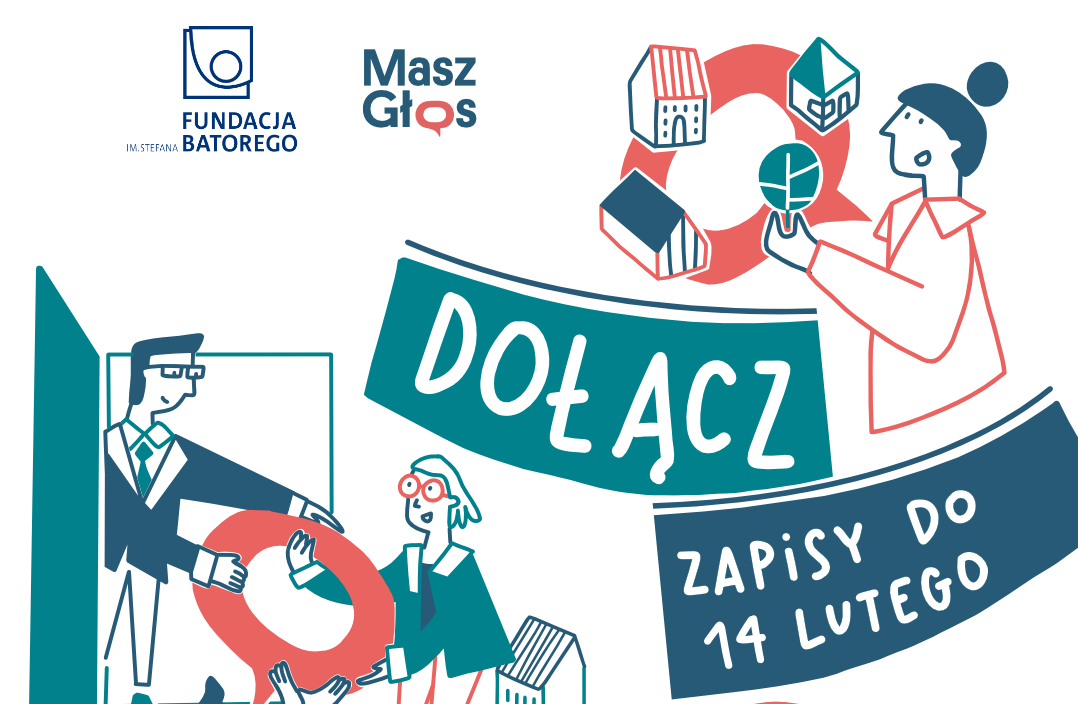 Ilustracja do informacji: Szansa dla lokalnych inicjatyw – ruszyły zapisy do akcji Masz Głos