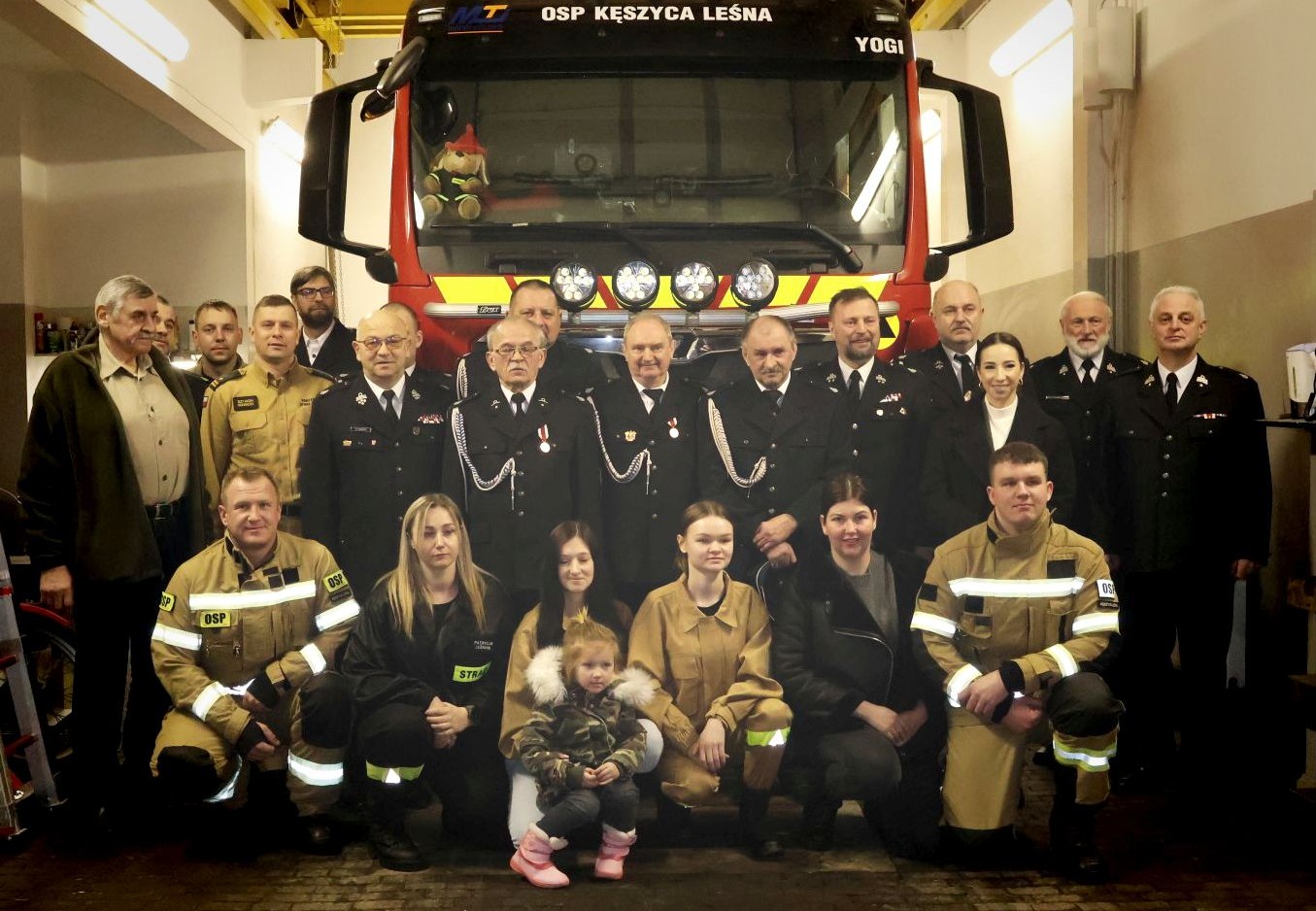 Ilustracja do informacji: Zarząd OSP KSRG w Kęszycy Leśnej z jednogłośnym absolutorium