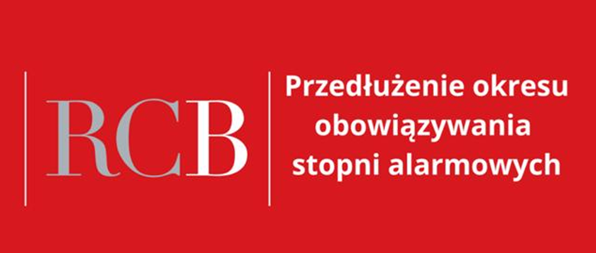 Ilustracja do informacji: Drugi stopień alarmowy (BRAVO) na całym obszarze Rzeczypospolitej Polskiej