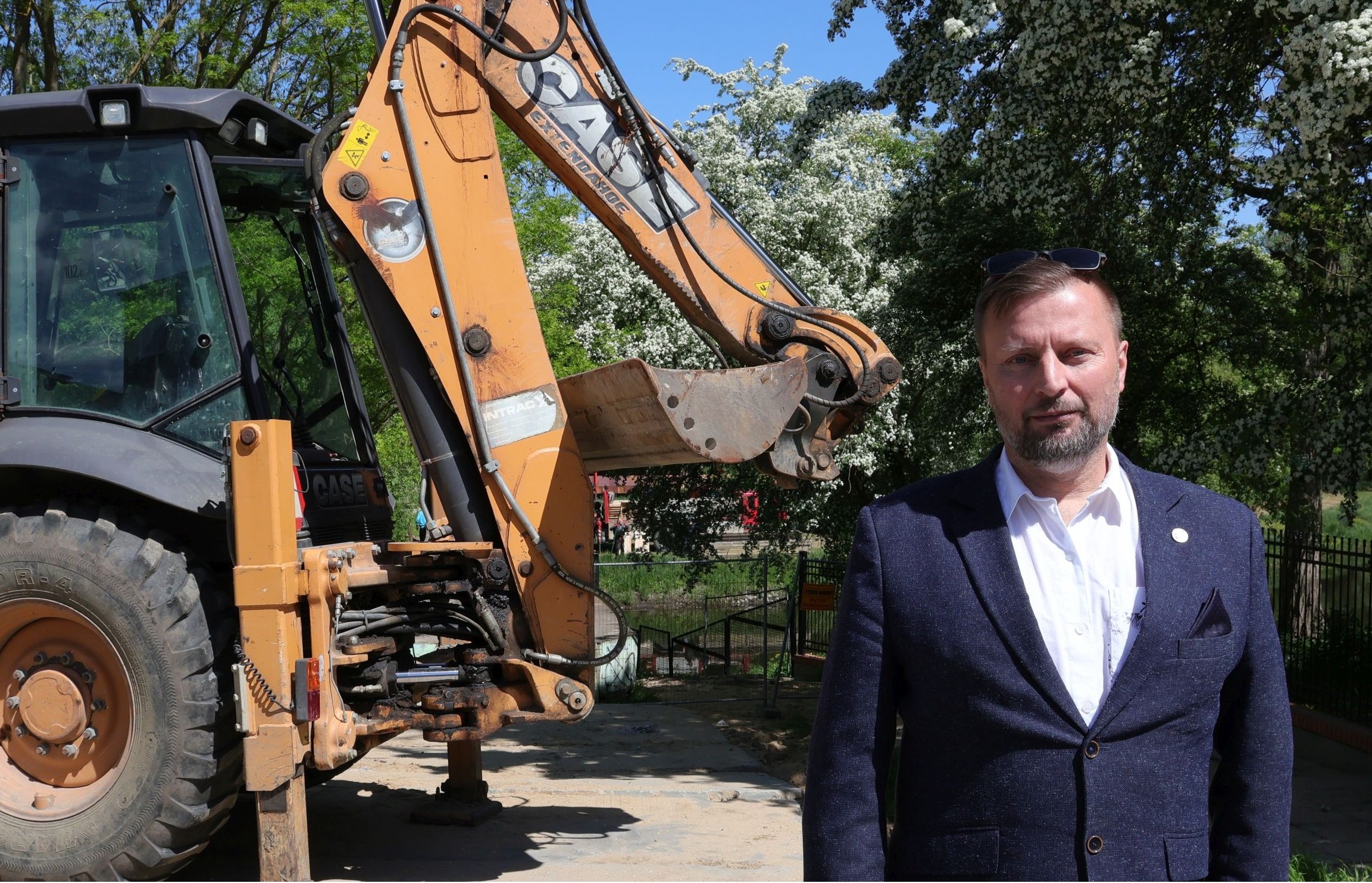 Ilustracja do informacji: Rusza inwestycyjna rewolucja. Zaczęliśmy od Białego Mostu!