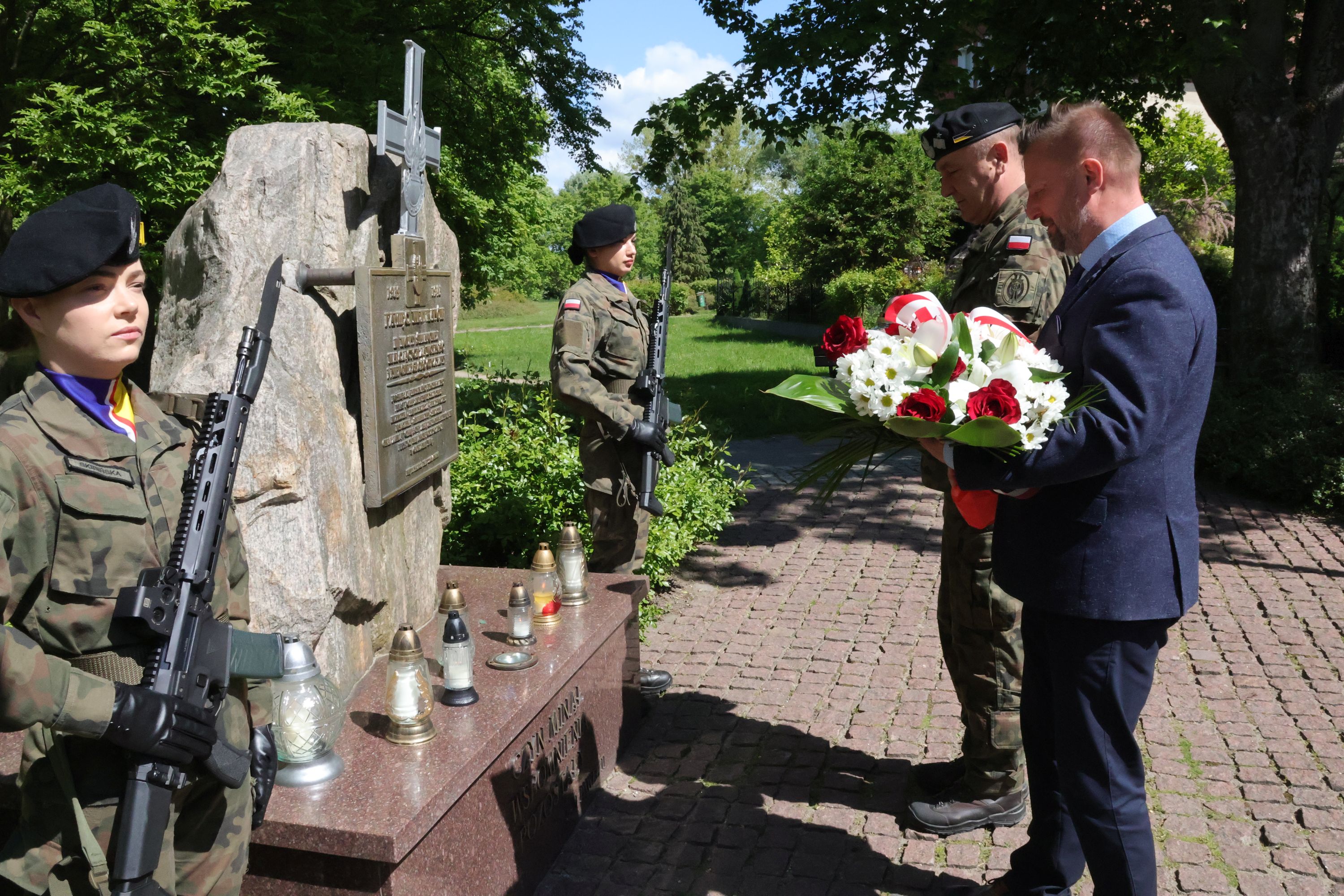 Ilustracja do informacji: Międzyrzecz pamiętał o ważnej rocznicy 