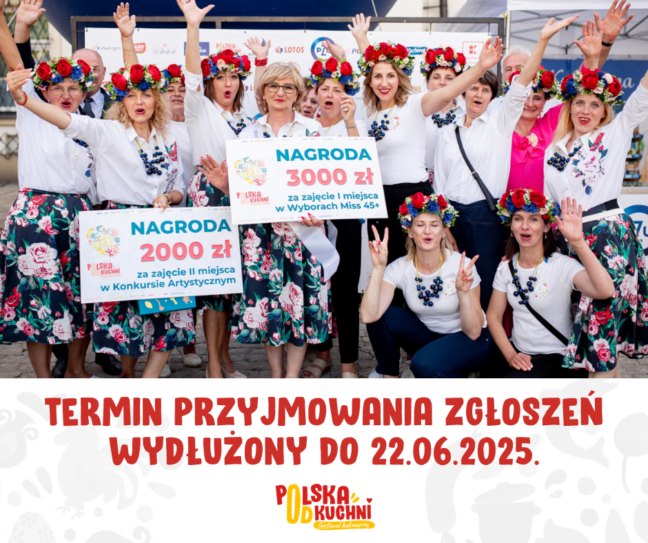 Ilustracja do informacji: Festiwal „Polska od Kuchni” – trwają zapisy do konkursów dla Kół Gospodyń Wiejskich