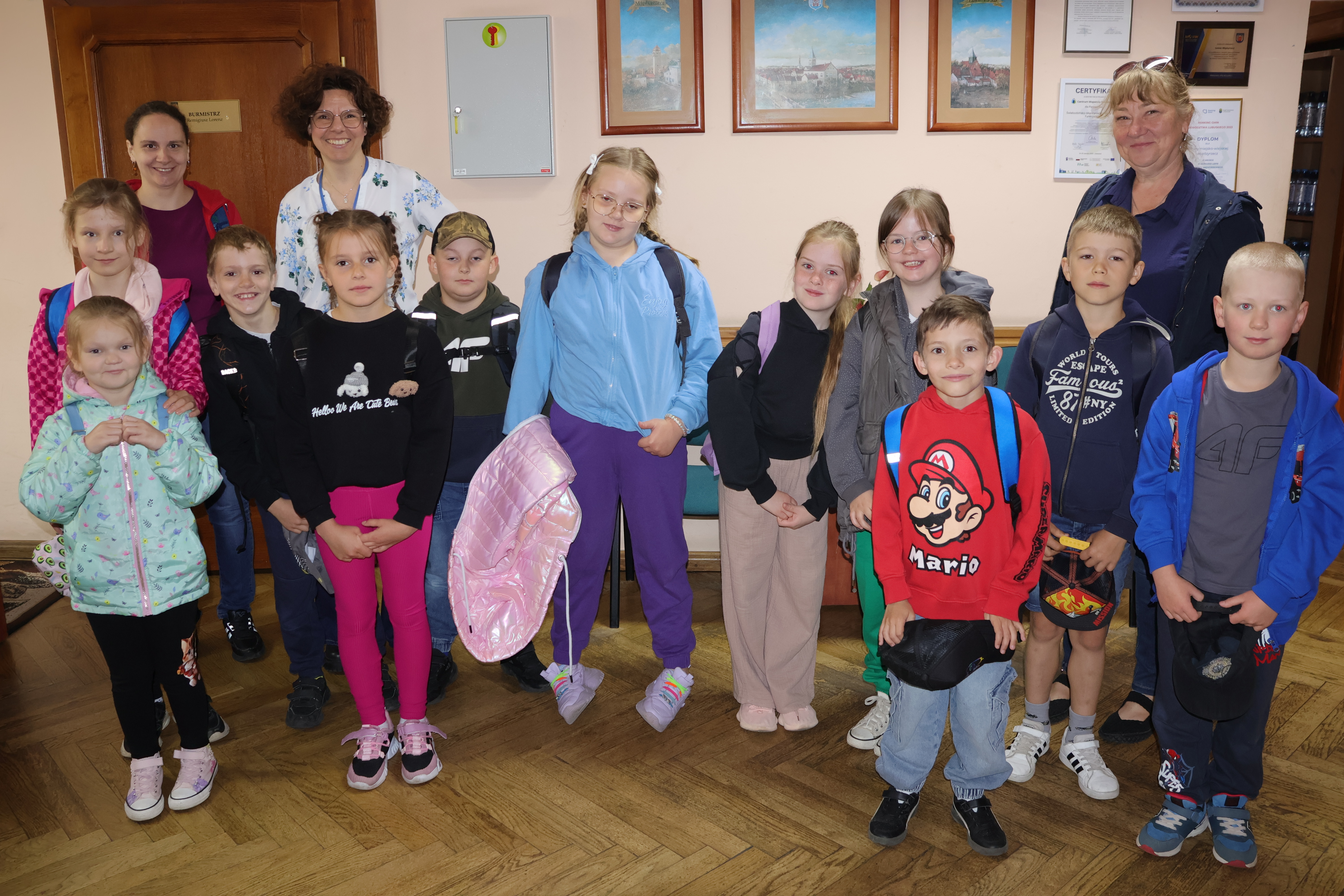 Ilustracja do informacji: Uczniowski desant w ratuszu